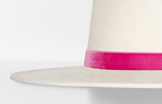 THE PINK VELVET STRAP